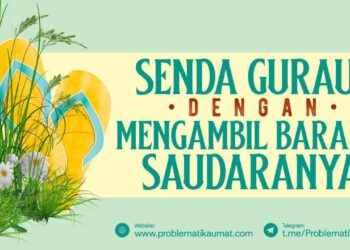 Senda gurau dengan Mengambil Barang Saudaranya