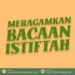 Meragamkan Bacaan Istiftah