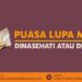 Puasa Lupa Makan, Dinasehati atau dibiarkan ?