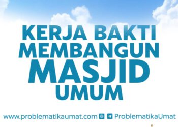 Kerja Bakti Bangun Masjid Umum