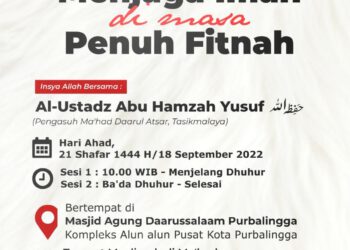 Audio Menjaga Iman di Masa Penuh Fitnah