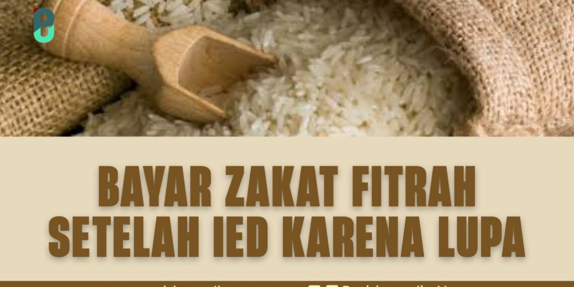 Bayar Zakat Fithr Setelah Ied karena Lupa