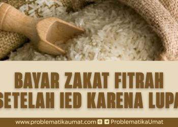 Bayar Zakat Fithr Setelah Ied karena Lupa