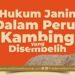 Hukum Janin dalam Perut Kambing Yang Disembelih