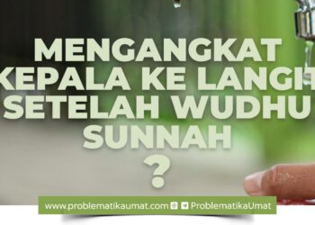Mengangkat Kepala Ke Langit Setelah Wudhu, Sunnah?