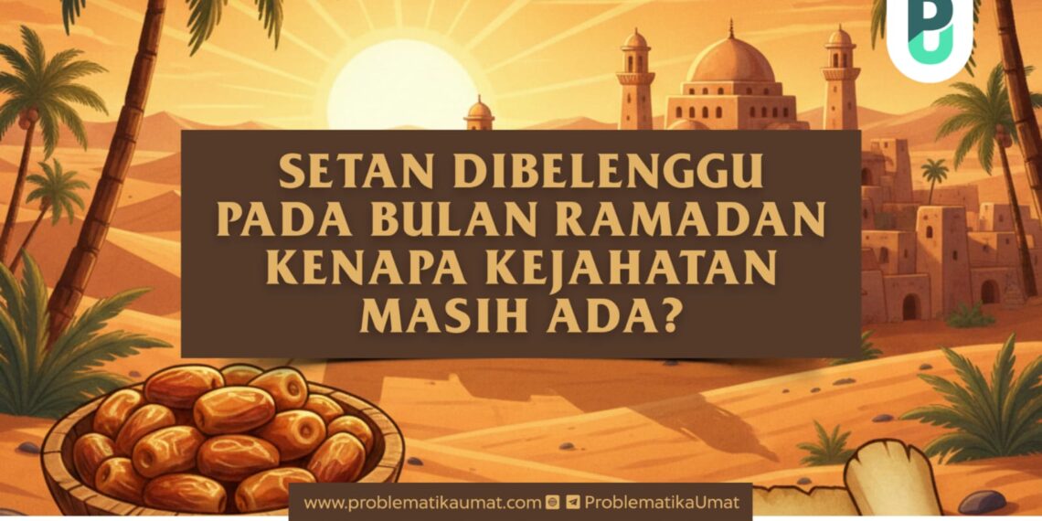 SETAN DIBELENGGU DI BULAN RAMADHAN, KENAPA KEJAHATAN MASIH ADA?